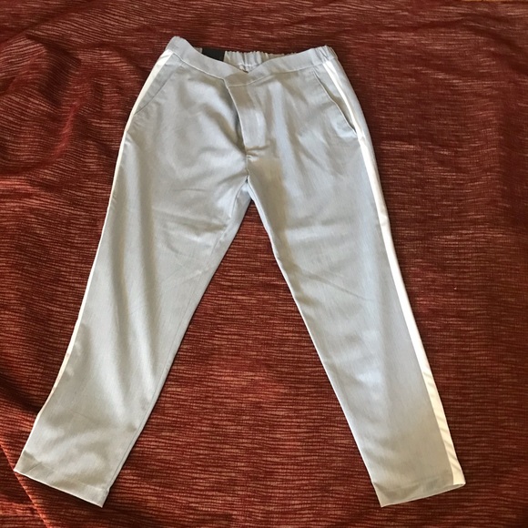 zara carrot cropped trousers
